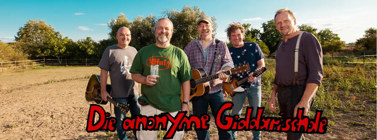 Die anonyme Giddarischde live in Etschberg am 13.09.2025 Die anonyme Giddarischde live in Etschberg am 13.09.2025